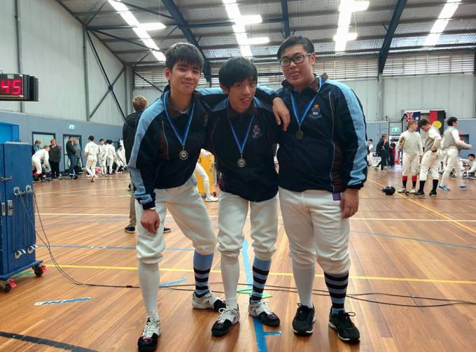 Senior Boys Sabre Team