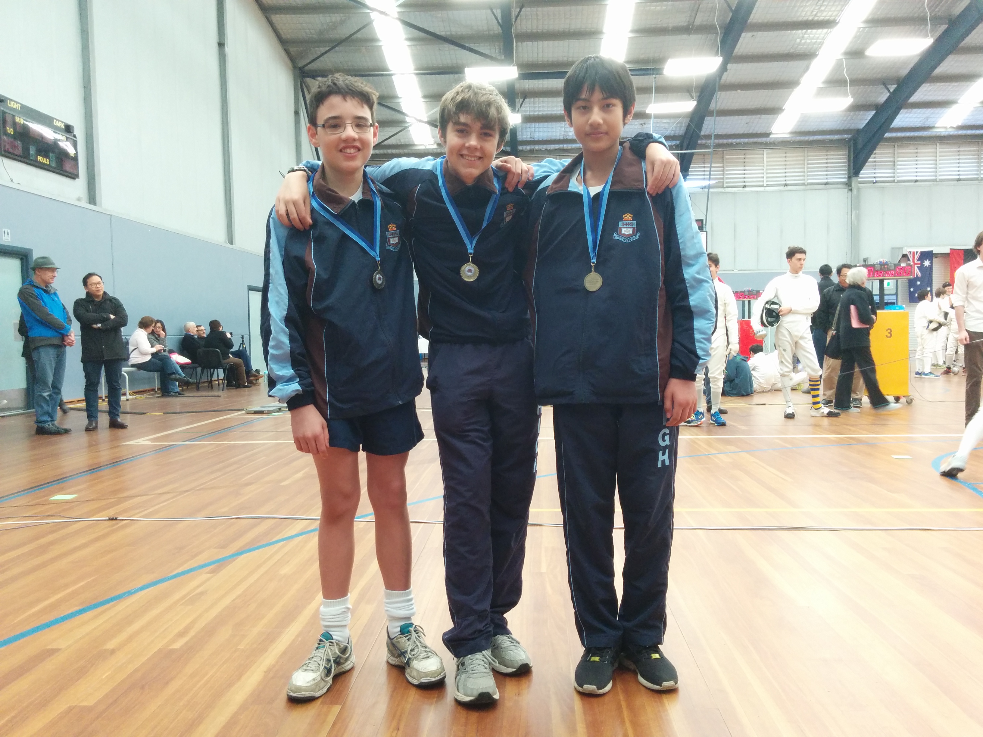U15 Epee Team 2016