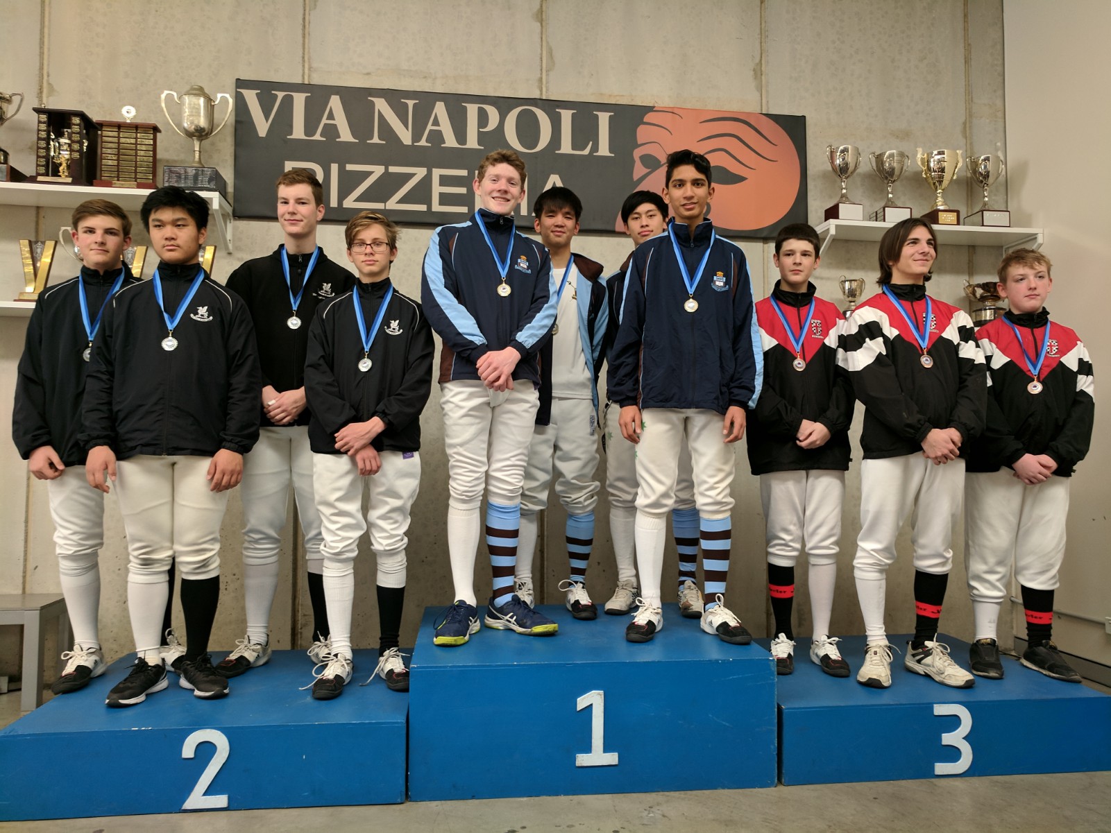 Senior Sabre Teams School Champ 2017