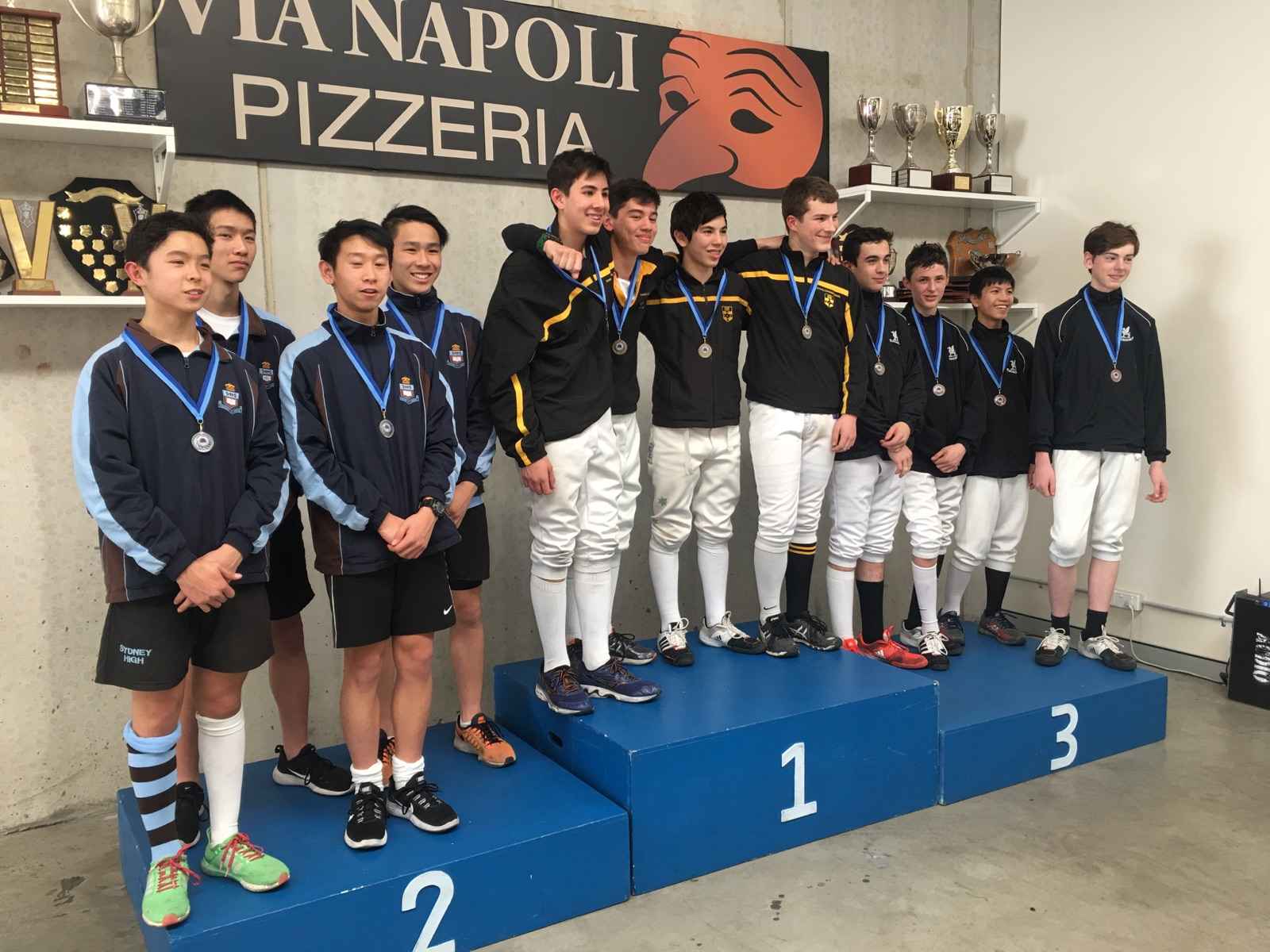 u15 foil team results 2017